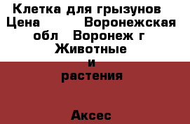 Клетка для грызунов › Цена ­ 600 - Воронежская обл., Воронеж г. Животные и растения » Аксесcуары и товары для животных   . Воронежская обл.